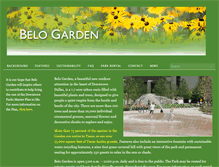 Tablet Screenshot of belogarden.com